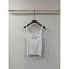 C S In The Room SleeveleSS ShirrIng punChIng T ShirT 3Color