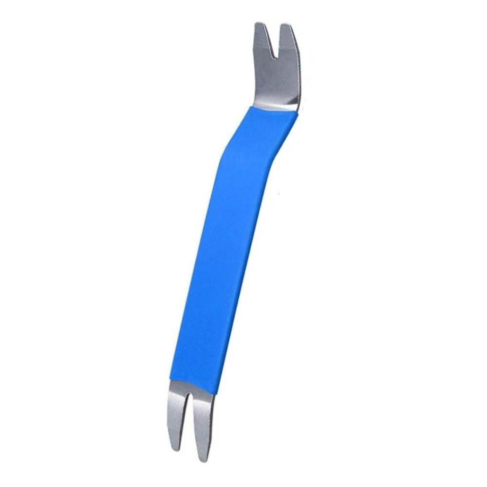 7Pcs/set Non-slip Car Radio Remover with Storage Bag Car Buckle Pry Tool Car Buckle Screwdriver