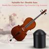 Rubber End Caps, 2pcs Upright Bass Endpin Rubber Tip Stopper Replacement Protector End Cap for Double Bass End Pin Protector(Inner Diameter: approx.