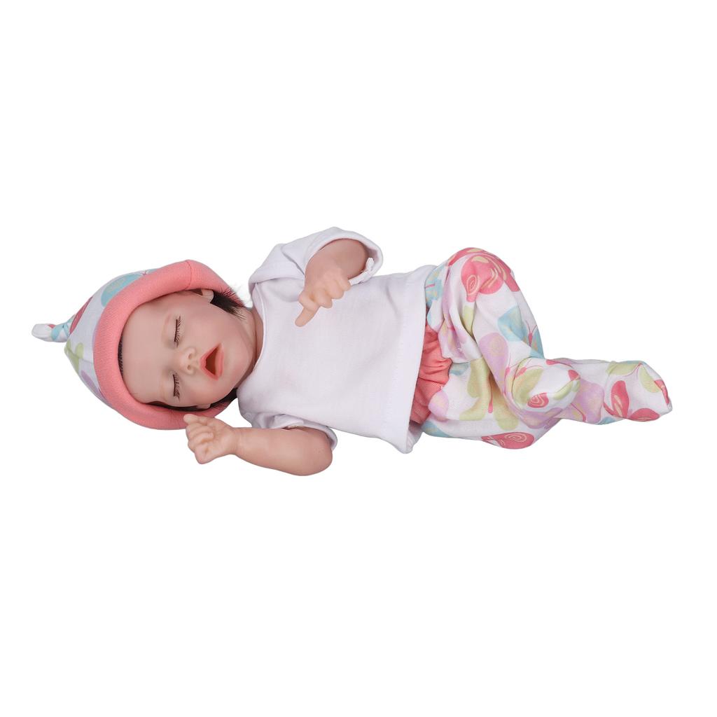 12palcová silikonová reborn panenka, živá umělá panenka novorozeněte, dívka pro děti starší než