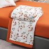 New Class A Cotton And Linen Double Layer Summer Quilt With Soybean Fiber Air Conditioning Quilt Printed Double Cooling Blanket
