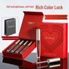 Velvet Matte Long-Lasting Lip Glaze Set: Non-Stick, High-End Lip Mud Lipstick Gift Box