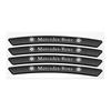 AXX2   3D Aluminum Car Styling Wheel Rim Sticker Car Refit Accessorie For Mercedes Benz AMG A B R G Class GLK GLA CLA GLB GLC C200 E200