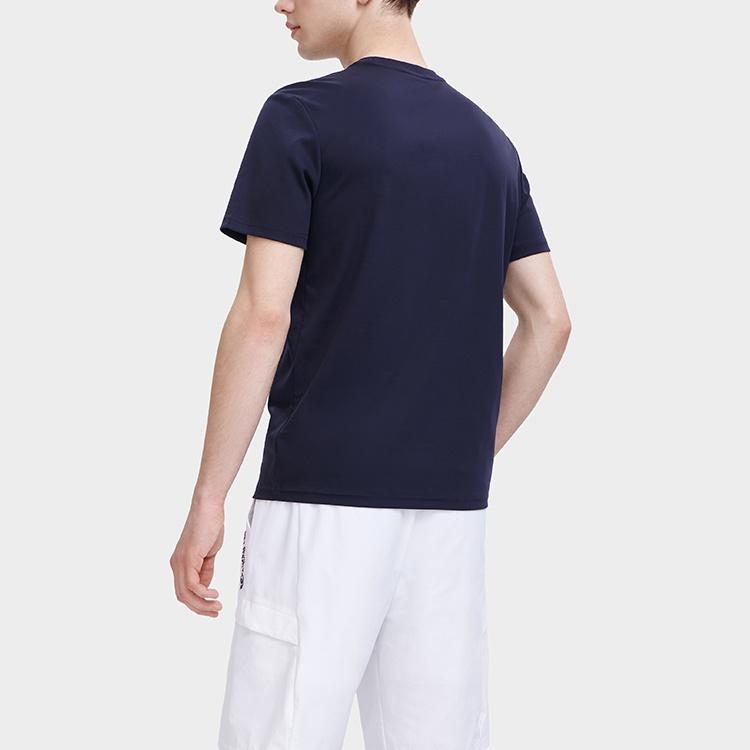 FILA T Shirts Men's Legend Blue Crew Neck Moderate Straight Fit F11M328114FNV