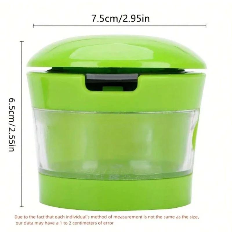 1PC Stainless Steel Garlic Press Multifunctional Manual Vegetable Mincer Slicer Dicer Grater Chopper for Kitchen Vegetable Fruit