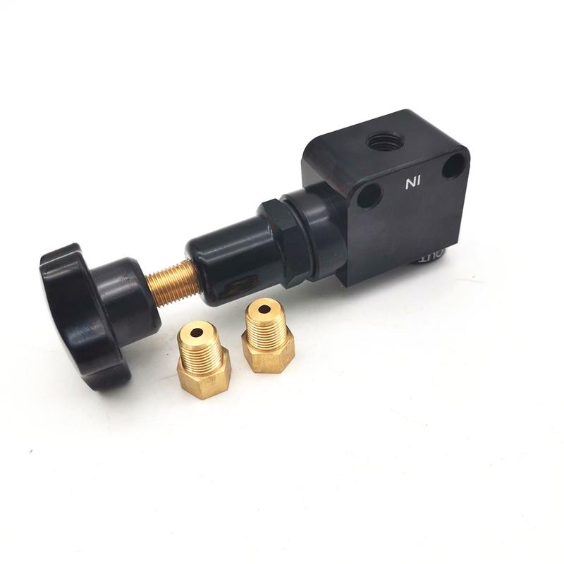 Brake Proportioning Valve Adjustable Pressure Regulator Screw Knob Type 260-8419 for Wilwood