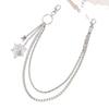 Cross-Border Halloween Punk Spider Web Multi-Layer Chain Accessory for Jeans