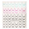 Nail Art Sticker, French Lines Gradual Change Smile Simple Nail Watermark Sticker Set