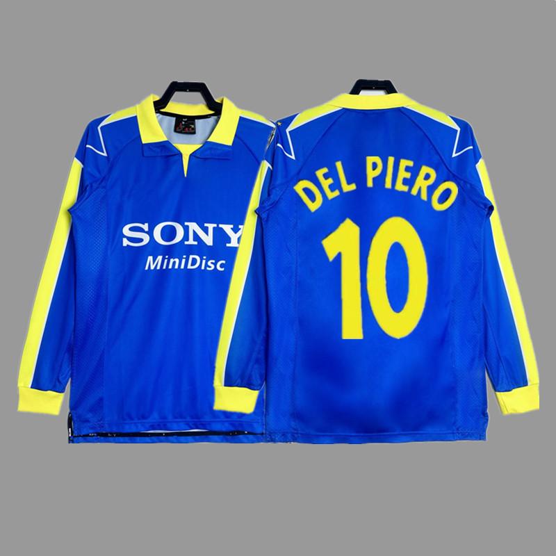 Juventus Retro Football Jersey Zidanedved Piero Inzaghi Buffon Ibrahimovic Cannavaro