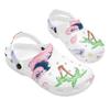 Adult Unisex Colorful Printed EVA Clogs Lightweight Soft Slip On Casual Shoes Soft Sole Summer Sandals Casual Daily Wear
