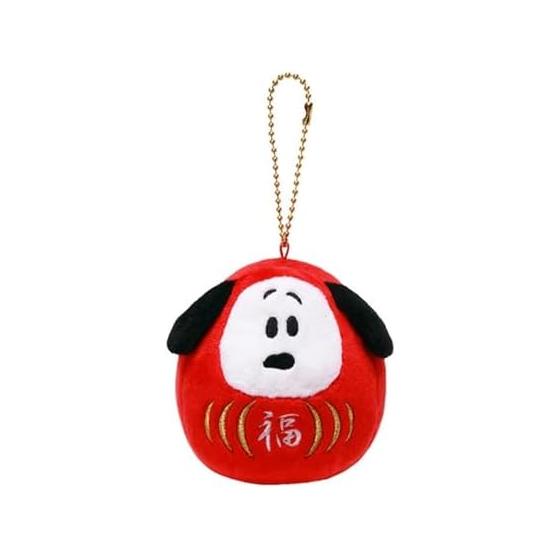 Sekiguchi Plush Toy Sekiguchi Daruma Snoopy Mascot H8.5cm