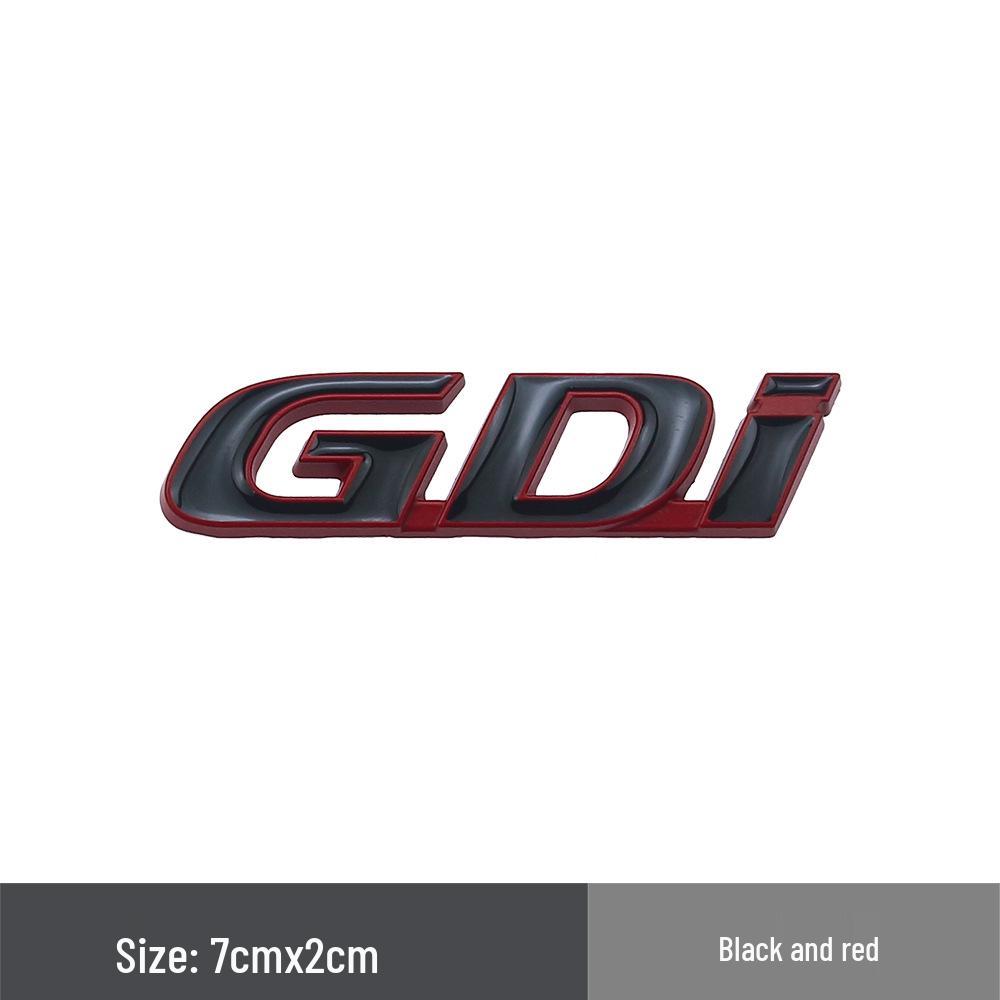 GTI Logo Sticker: Fits Peugeot 308GTI, Volkswagen Golf & Polo - Tail Badge Car Decal