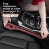 New Upgraded Soft EVA Material Filler Strip Car Seat Side Gap Filling Bendable Styling Leak-proof Plug Sealing Strip Accessories