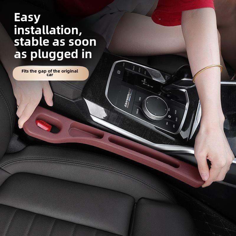 New Upgraded Soft EVA Material Filler Strip Car Seat Side Gap Filling Bendable Styling Leak-proof Plug Sealing Strip Accessories
