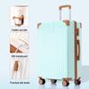 HANDUNYOU Durable ABS Travel Suitcase with USB Cup Holder