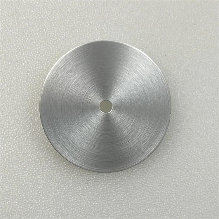 Simple 28.5mm Black/Silver Watch Dial for NH35 NH36 Movement Mechanical Watch Face Dials No Luminous