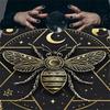 Butterfly Star Pattern Tarots Card Tablecloth Altars Cloth Altars Cloth Divinations Card Table Cloth Tapestry Easy Use