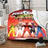 1pcPower Rangers Jungle Fury Blanket - Soft and Comfortable for All Seasons - Perfect Gift for Fans of the ShowA043048m