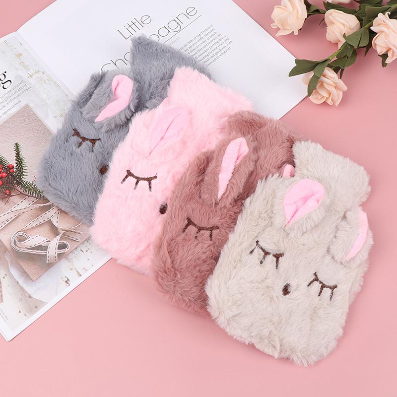 Warme Gemütliche Niedliche Weiche Wärmflasche Mit Plüschigem Flauschigem Bezug Kinder Erwachsene