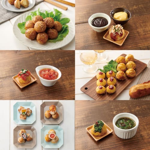 Takoyaki plate for Zojirushi EA-FA "Takoyaki plate with separator line" that can be used with STAN. series hot plate EA-YF01-J