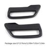 Exhaust Pipe Tail Cover Rear Exhaust Muffler End Pipe Cover Trim for Peugeot 3008 4008-5008 Allure 17-21 Car Accessories