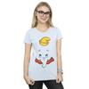 Disney Damen/Damen Dumbo Gesicht Baumwoll-T-Shirt