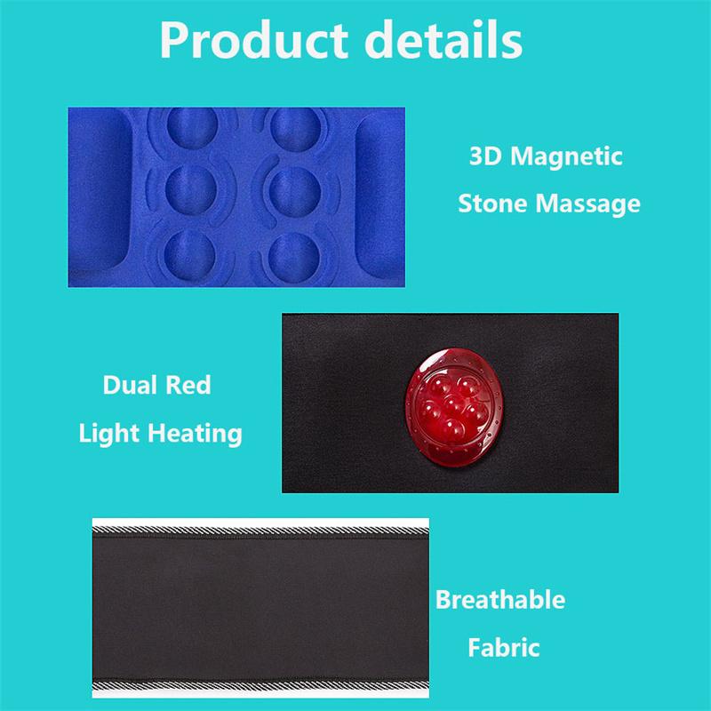 USB-wiederaufladbare tragbare Fitness-Fettverbrennungsmaschine Taillen-Vibrationsgürtel Körperformung Gewichtsverlust Bauchmuskel-Straffungsgerät 6-Motor-Konfiguration