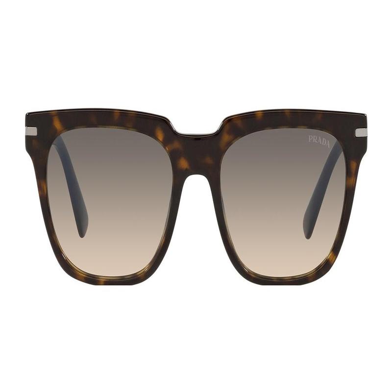 Prada square acetate sunglasses brown