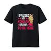 K Drama Pozastavil jsem svou korejštinu, abych byl tady Kdrama Tričko vintage Prané móda Univerzální Mírně Unisex designové oblečení