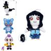 Kpop Demon Hunters Blue Tiger Rumi Zoey Plush Toy With Pp Cotton Fill For Collection And Gift