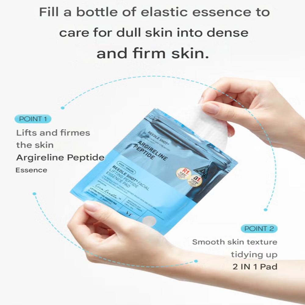 VT Reedleshot Gesichtslifting Peptid Essenz Pad – 8 Stück