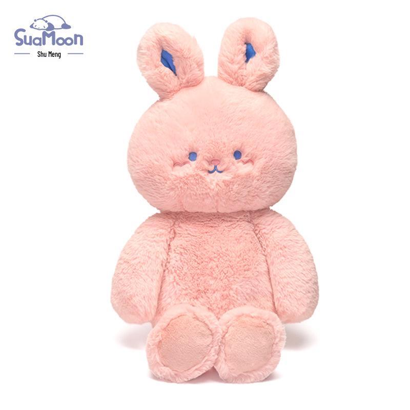 Shu Meng Cute Rabbit Plush Toy - Girlfriend s Sleep Companion and Bedtime Hug Pillow Medium 39x24cm