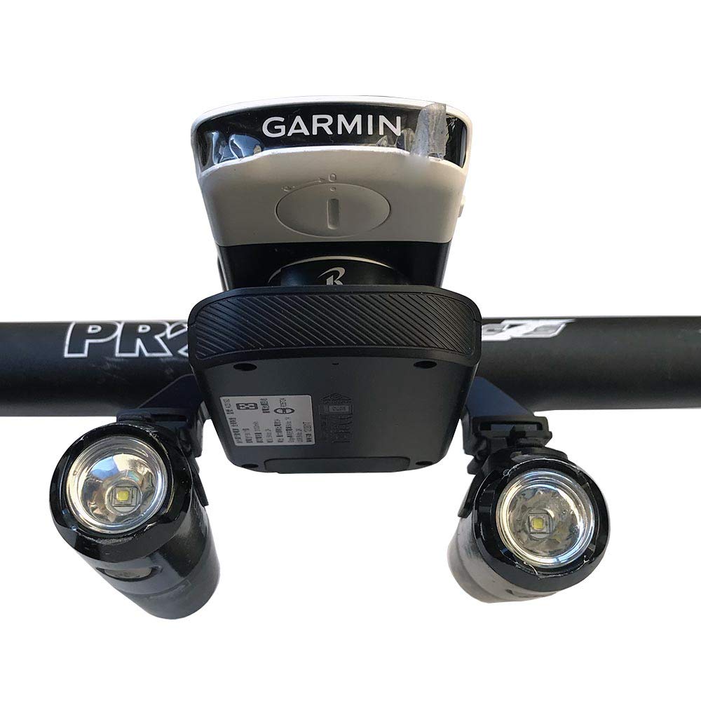 Light Adapter for Cateye Front Lights for Narrow Compatible with Type 19 and [REC MOUNT] Right-Handed (R-CATHL2) Dual-Arm Mounts. headlights, arms,