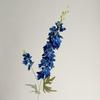 4 Pcs Artificial Delphinium Flower for Vase Filler 33.46 Inch Long Stem Fake Larkspur Flower Faux Silk Bouquet for Wedding Home Decor Floral