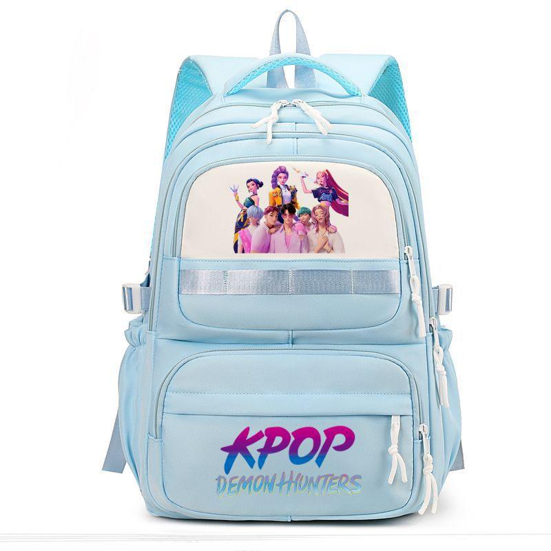 Kpop Witch Hunter Group Schoolbag Girl Cute Primary School Backpack Junior High School Light Large Capacity Lightweight