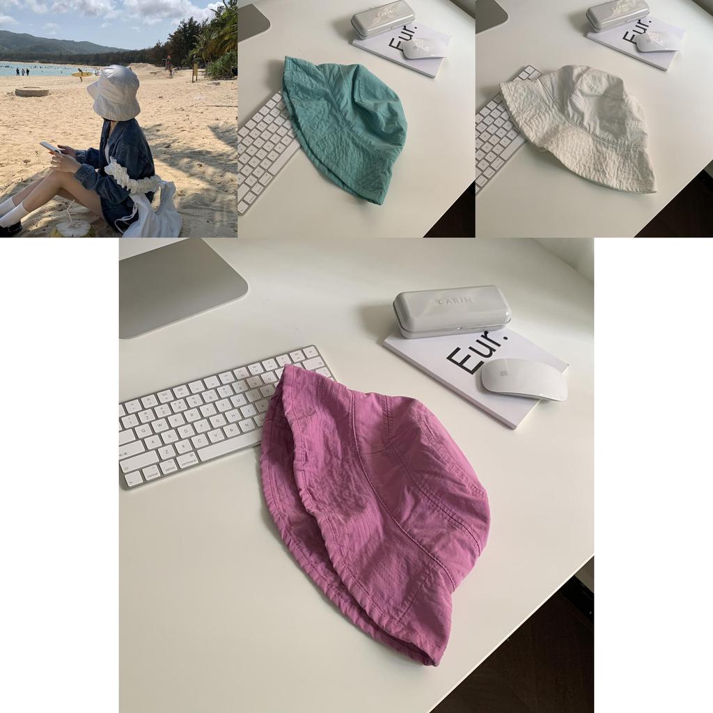Fashionable Cotton Summer Bucket Hat For Women Stylish Breathable Sun Protection
