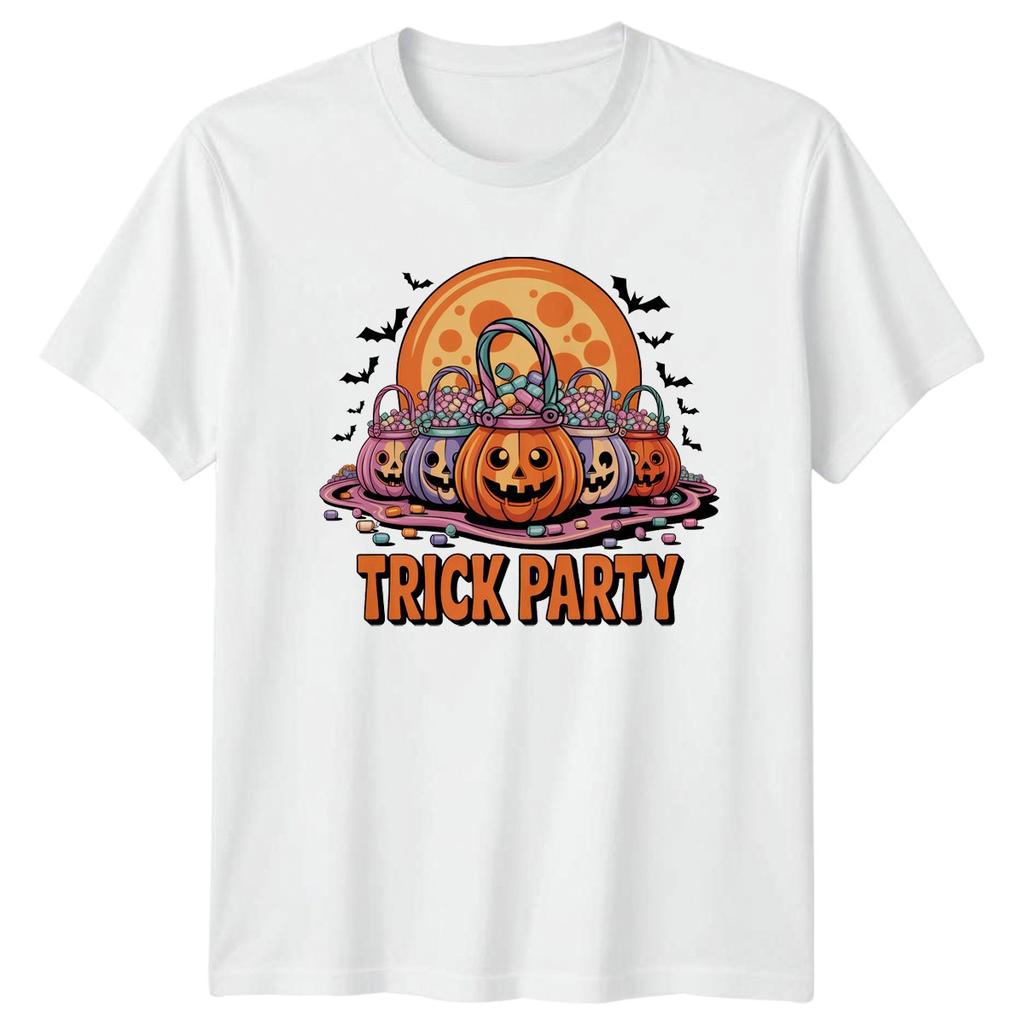 Trick Party TShirt Halloween Gift For Him And Her