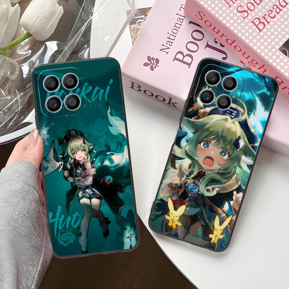HSR Huohuo Matte TPU Mobile Phone Case for Honor 90 80 70 60 50 30 20 10 9 8 7 Pro S SE Lite 5G Colorful Printing Cover