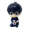 BLUE LOCK Action Figures Isagi Yoichi Bachira Meguru Anime Figure Q Version Figurine PVC Collectible Model Kids Doll Toys Gifts