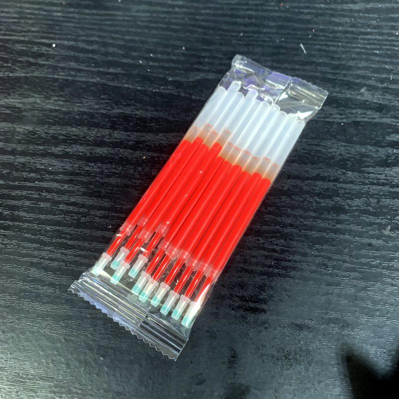 Press-Type Quick-Dry 0.5mm White Pen - Ideal for Students & Exams, Black Ink, Neutral ST Head, Perfect for Signing & Practice