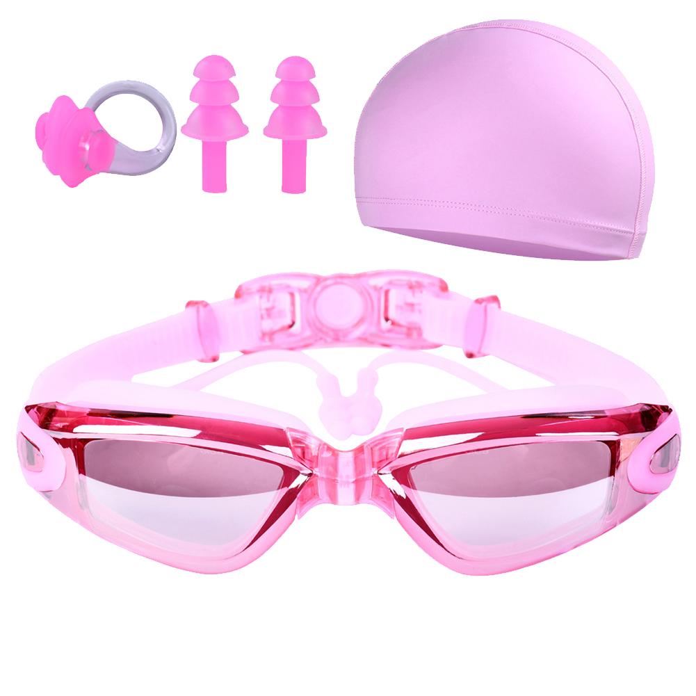 Buy Waterproof HD Eyewear Adults Antifog Diving Goggles Earplug Kits