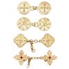 Retro Cloak Buckle Collar Clip Scarf Shawl Buckle Women Fixed Brooch Belt Clip
