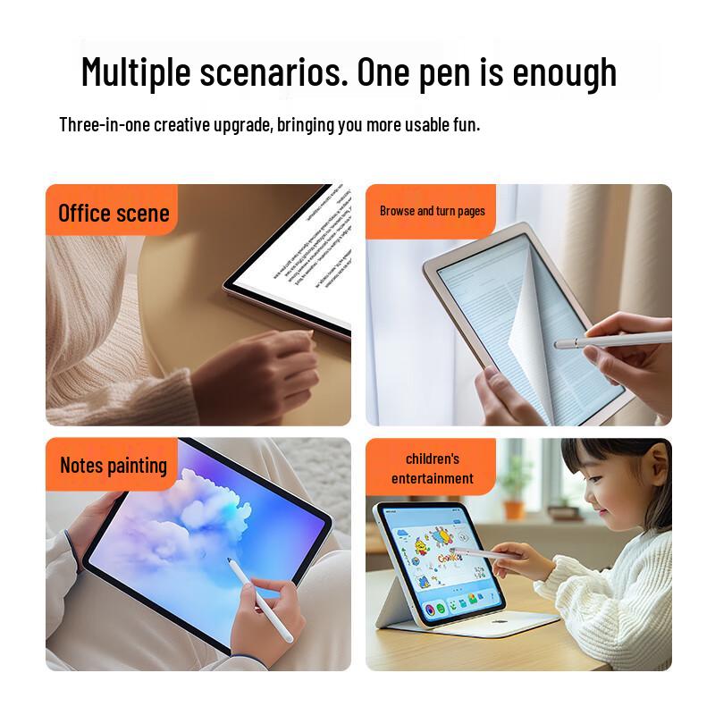 Universal 3-in-1 Magnetic Capacitive Stylus Pen
