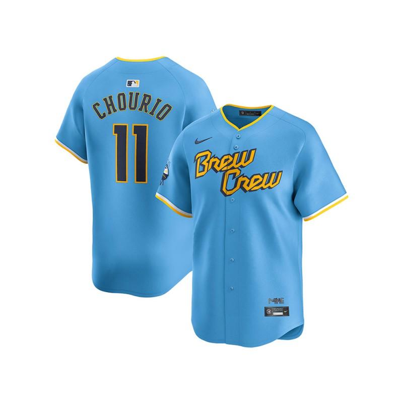 Milwaukee Brewers MLB Basebolltröja Broderad 11 9 22 Nummer Anpassad Sportkläder Herr Dam Höst