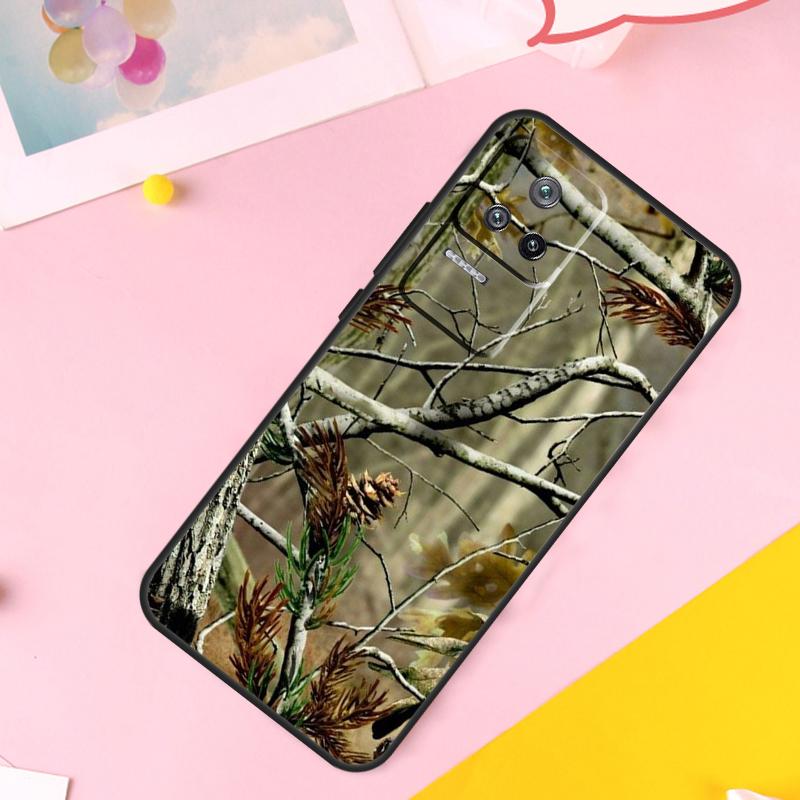 Hunting Camo Case For POCO X6 M6 Pro X3 X5 F3 F5 M5s Xiaomi 14 13 Ultra 12 Lite 11T 12T 13T Pro Cover