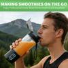 Portable Blender for Making Smoothies, 24 Oz Cordless Personal Juicer/protein Shaker Cup, BPA-free, Leak-proof Lid, Rechargeable.