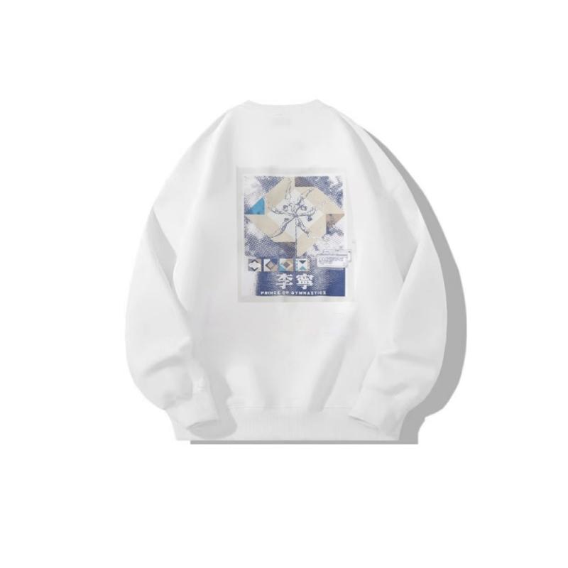 Li Ning Sweatshirts Unisex Crew Neck Moderate Regular YWDV397-2