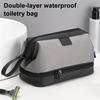 Large Capacity Travel Toiletry Bag Dry Wet Separation Waterproof Zipper Portable Men Women Cosmetic Makeup Bag Toiletries Organizer Pouch