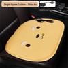 Plaid Heated Car Seat Cushion for All Seasons - Single Seat Interior Accessory.