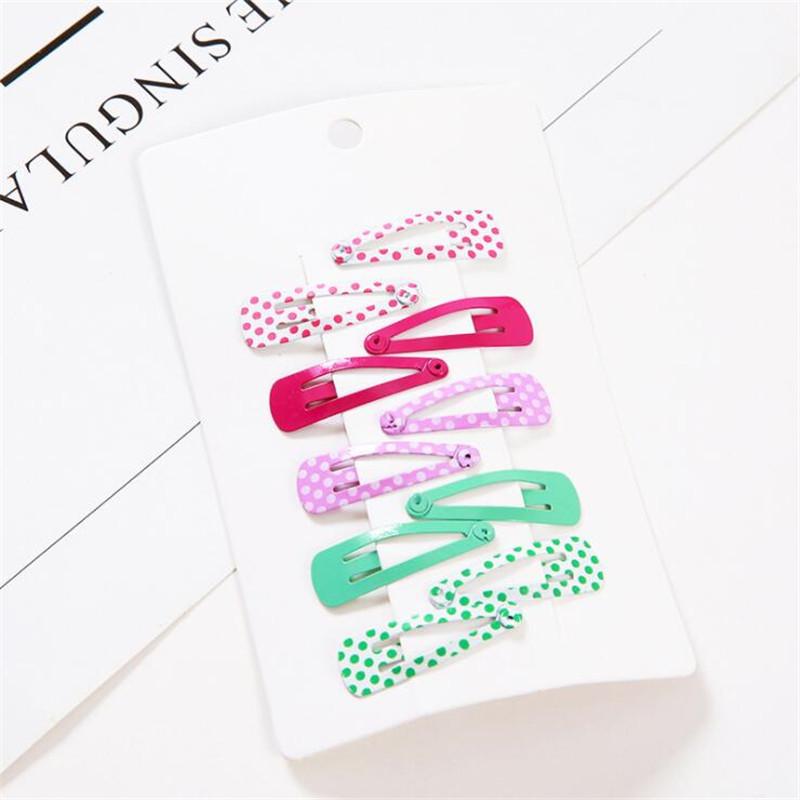 1 Set Niedlicher Druck Mini Baby Mädchen Kinder Haarspangen Haarklammern Barrettes Accessoires Für Kinder Haar Haargriff Haarnadel Kopfschmuck